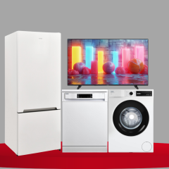 Vestel Safir Beyaz Eşya Seti Çeyiz Paketi (BM 4212,NFK52011,CMI 96301,50UT9740)