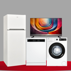 Vestel Beyaz Elmas Beyaz Eşya Seti Çeyiz Paketi(NF52111+BM5312+CM96301+43FT)