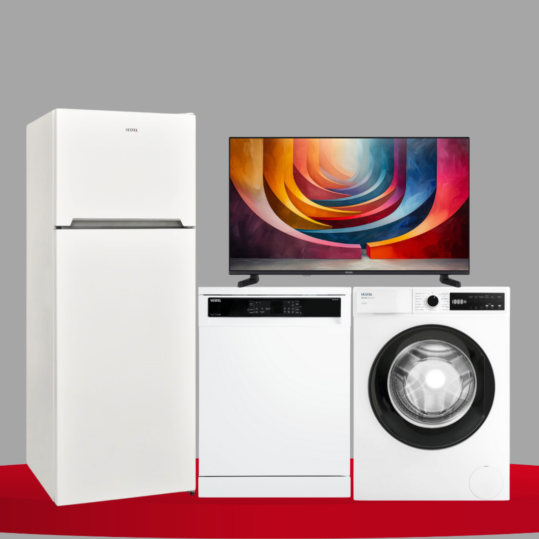 Vestel Kırık Beyaz Beyaz Eşya Seti Çeyiz Paketi