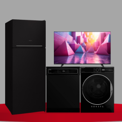 Vestel Siyah İnci Beyaz Eşya Seti Çeyiz Paketi