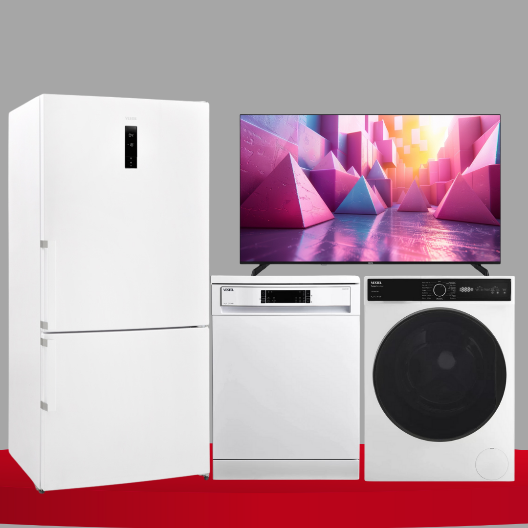 Vestel Elmas XXL Beyaz Eşya Seti Çeyiz Paketi