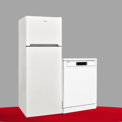 Vestel 2'li Beyaz Eşya Seti (NF52111 Buzdolabı + BM 4212 Bulaşık)