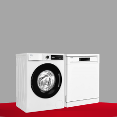 Vestel 2'li Opal Beyaz Eşya Seti (CMI 76201 Çamaşır + BM 4212 Bulaşık)