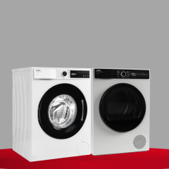 Vestel 2'li Beyaz Eşya Seti (CMI 96321 Çamaşır + KM 97201 GI Pro Kurutma)