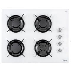 Vestel Eğik Beyaz Buharlı Lightfry Set